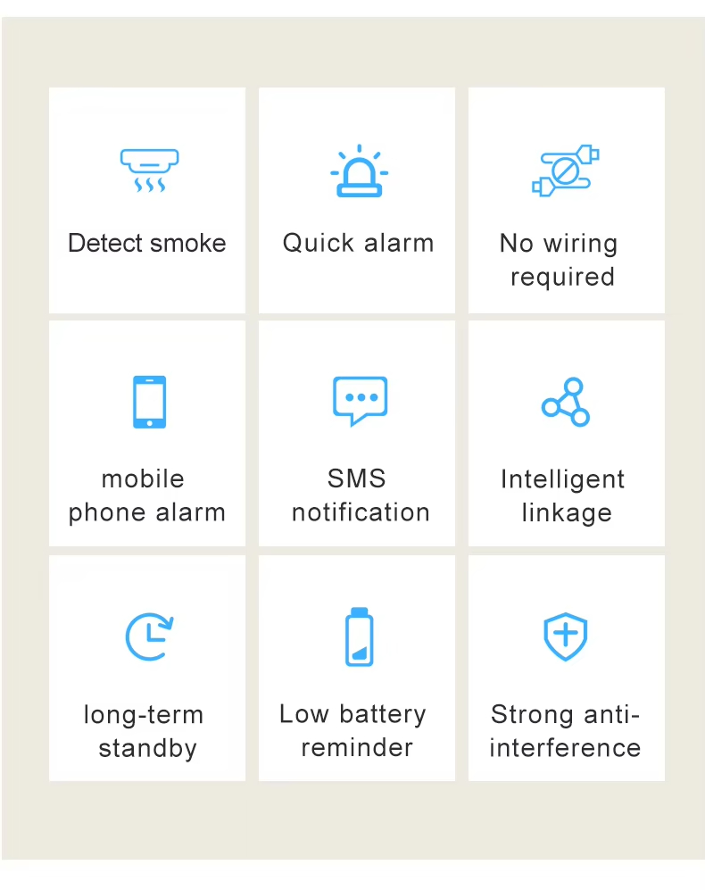 Smoke Sensor zigbee Smoke Sensor