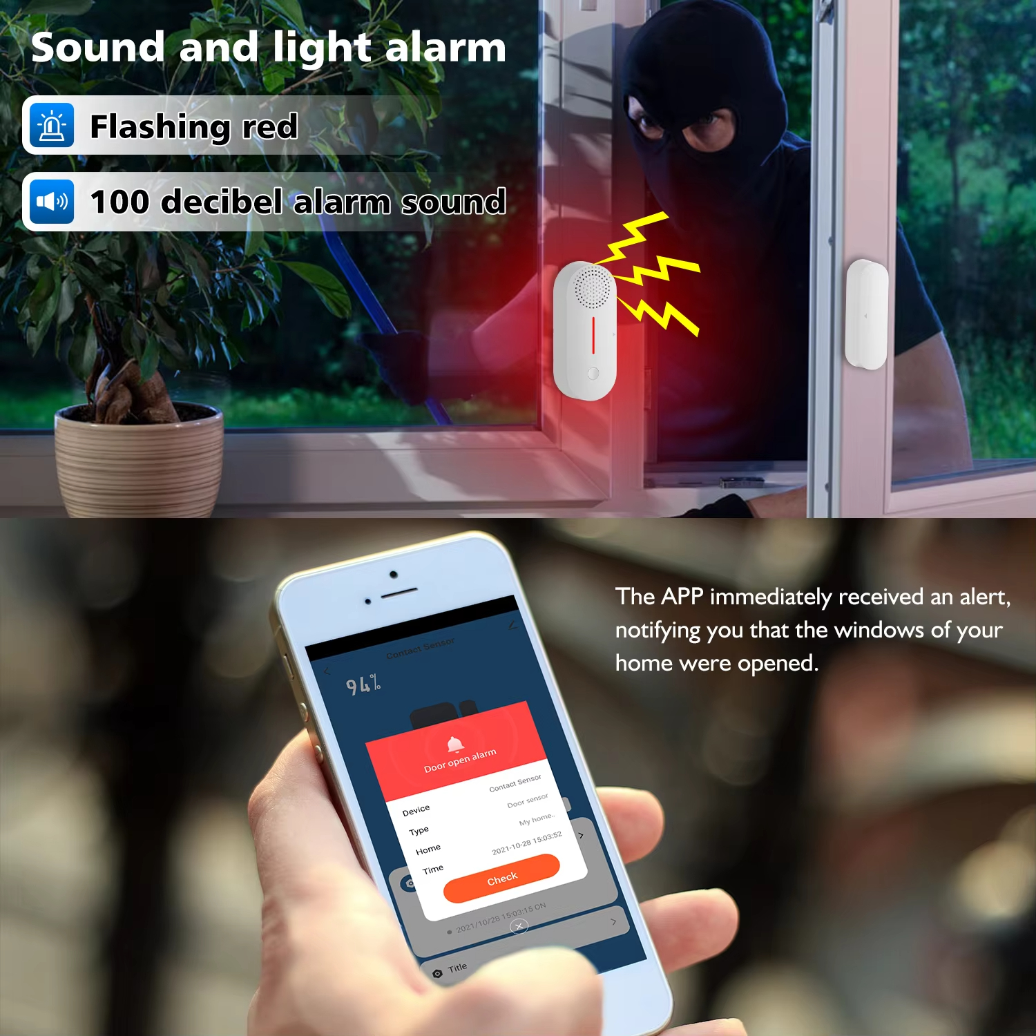  smart Life Window/door Open Detector