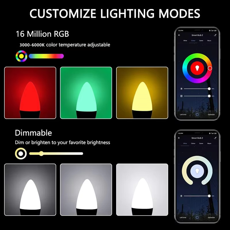 smart Candle Led Bulb