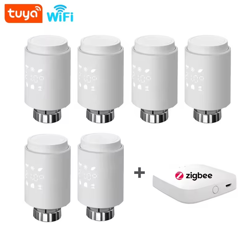 WiFi/ZigBee Tuya Smart TRV Thermostat