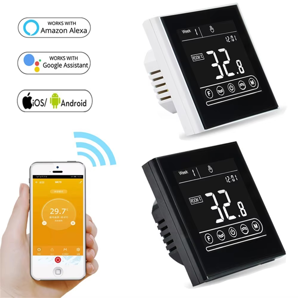 Temperature Controller Thermostat with Voice Control