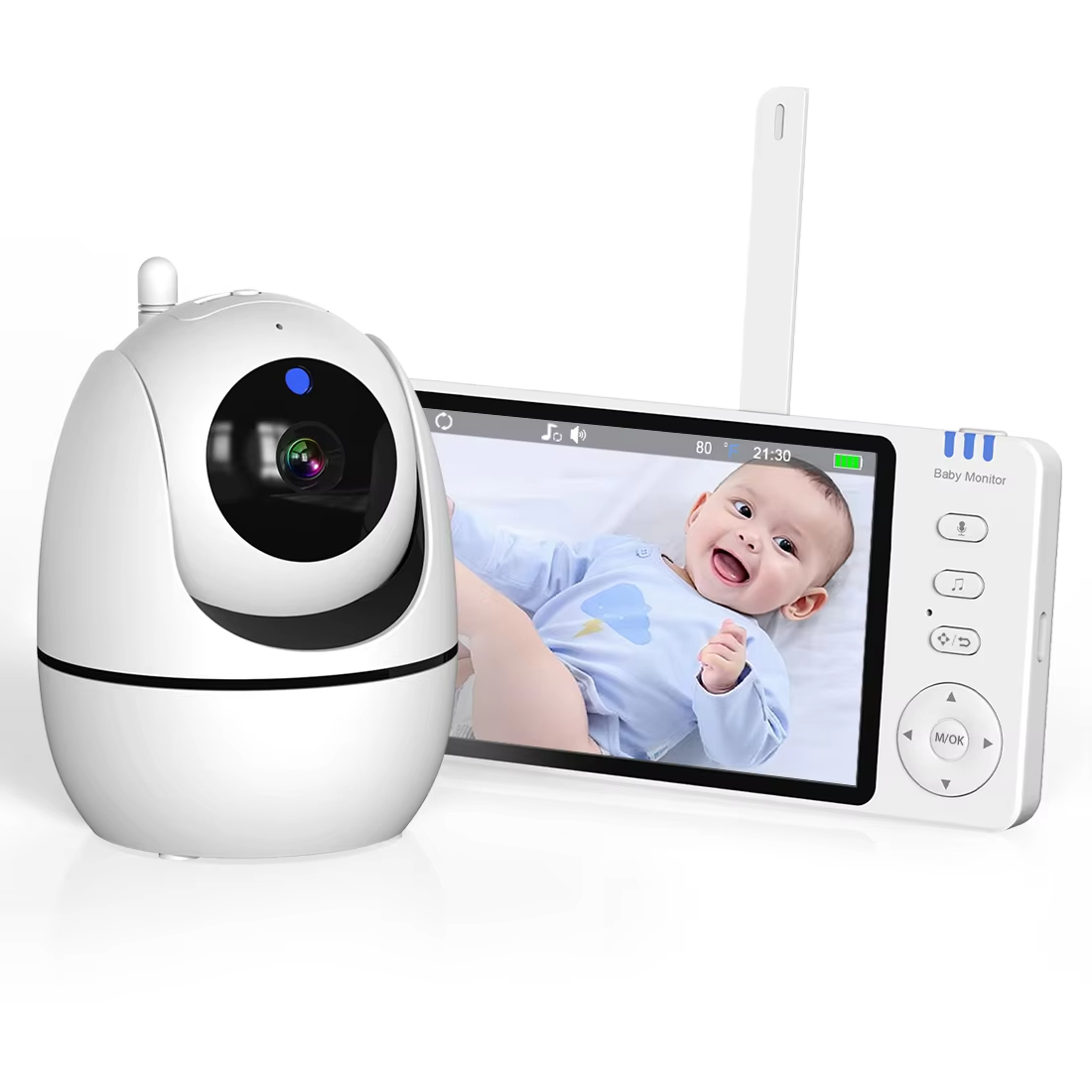 5inch 720p Temperature Cry Camera