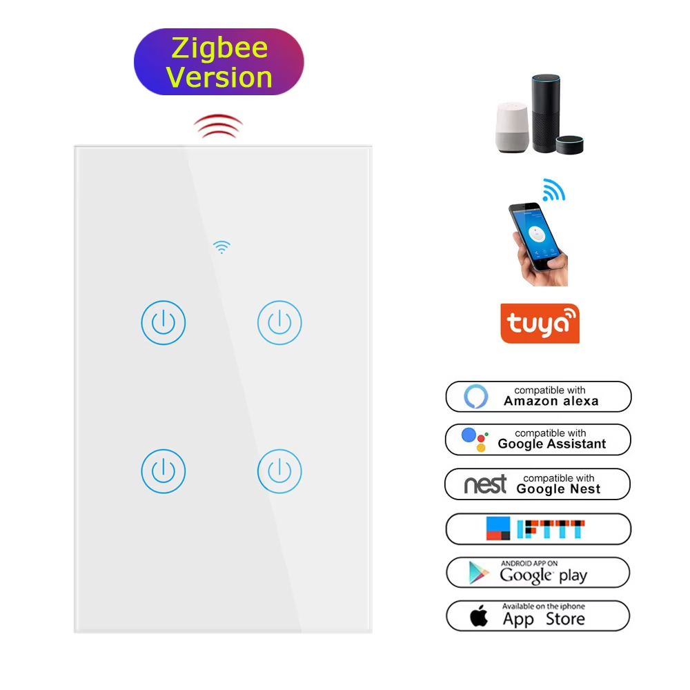 Wireless Touch Switch American Smart Switch