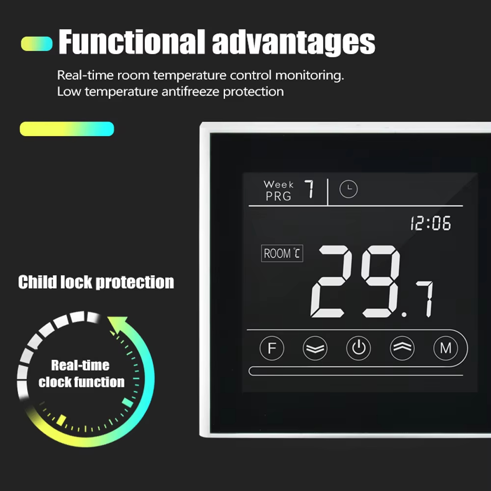 Electric Water Gas Boiler Floor Heating 