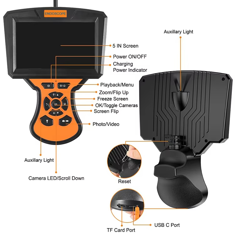 5inch Hd Lcd Handheld Video 