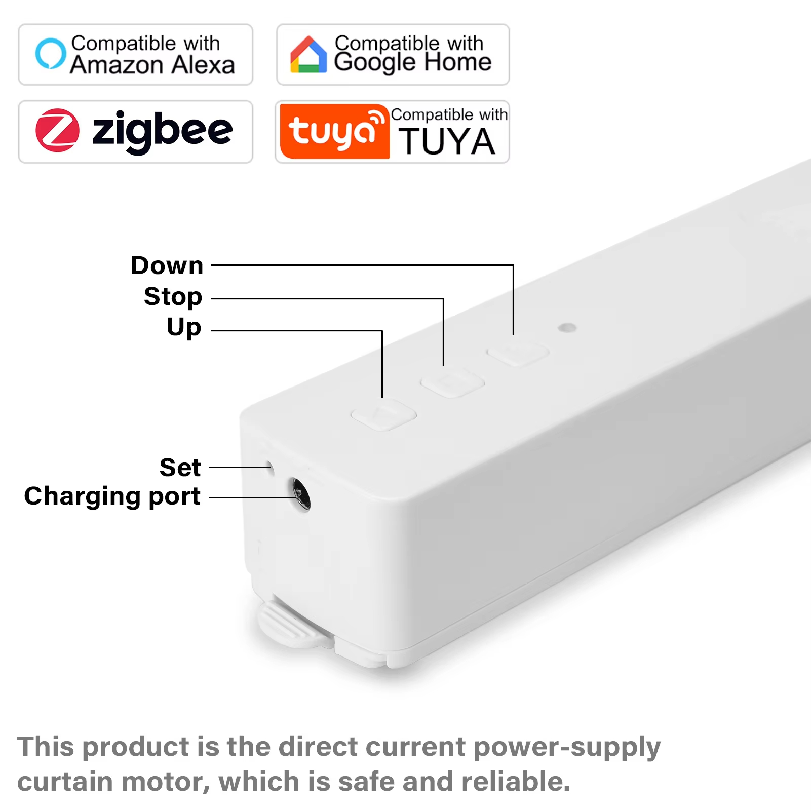 Curtain Motor Wifi Control tuya