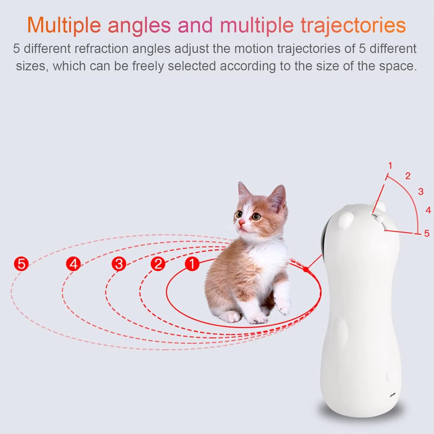 Cat Toys Interactive Smart Teasing Pet Led Laser 