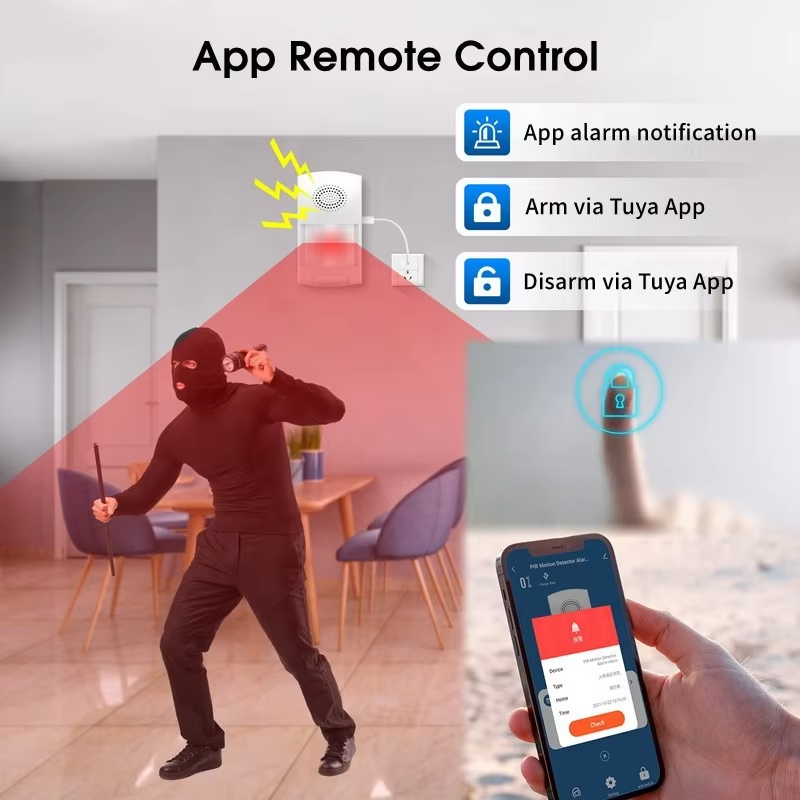 Tuya Wifi Pir Motion Sensor