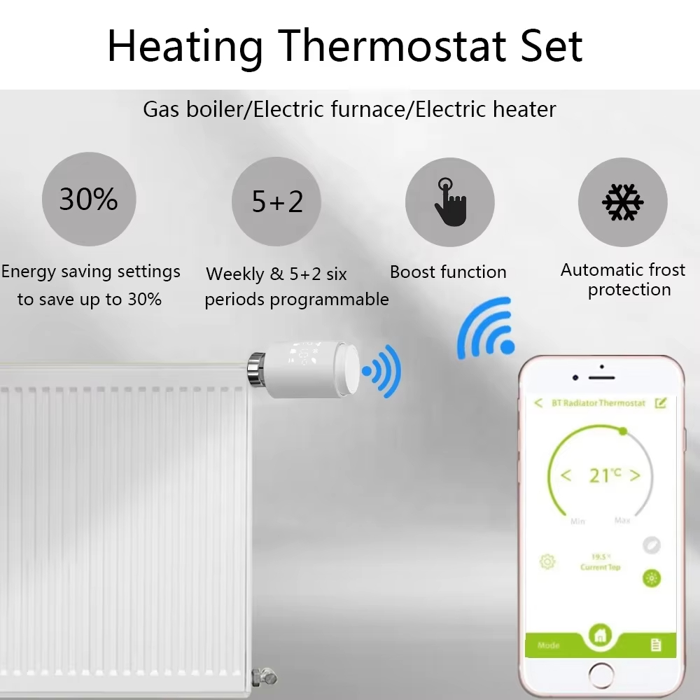 Digital Programmable Thermostatic Radiator Valve