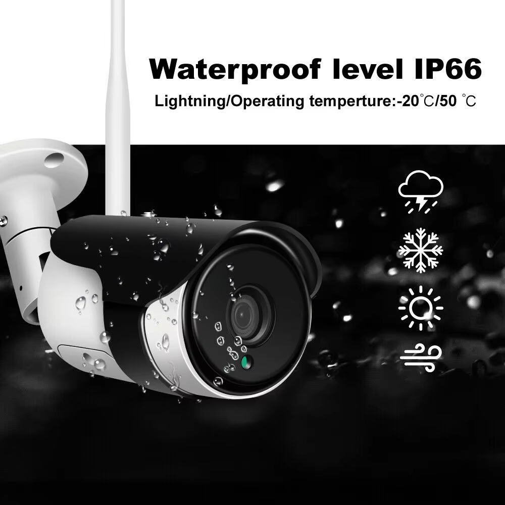 Private Housing 2MP Tuya WIFI Camera 