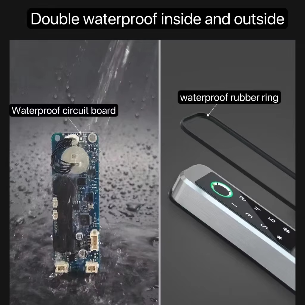 Double Sided Fingerprint Door Lock