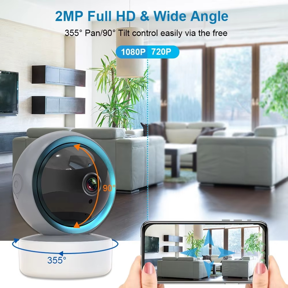 Indoor Auto Tracking Wireless CCTV Camera