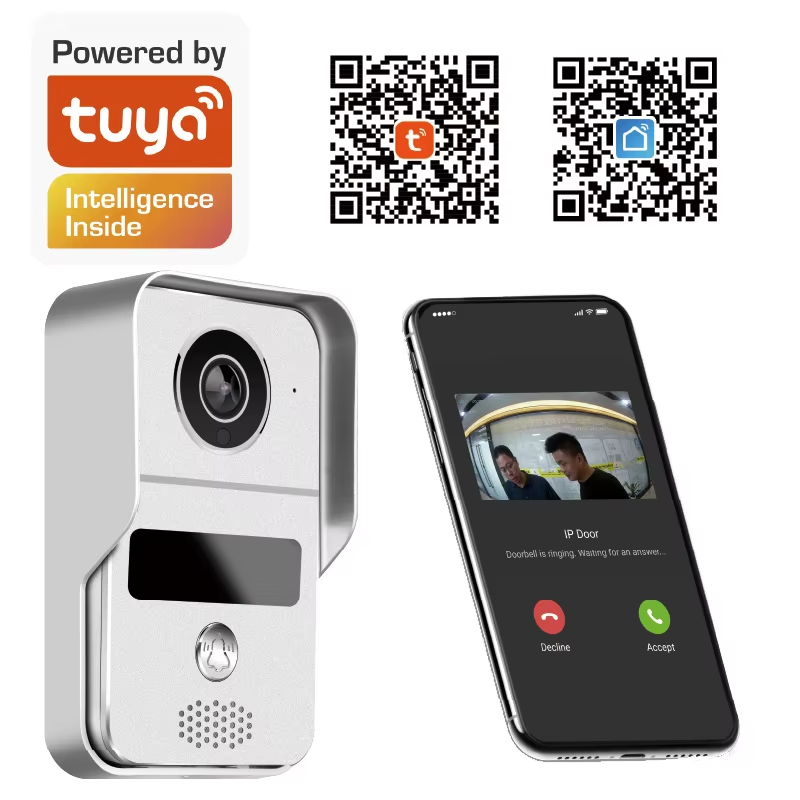 Doorbell Connections Wifi Intercom Video Doorphone