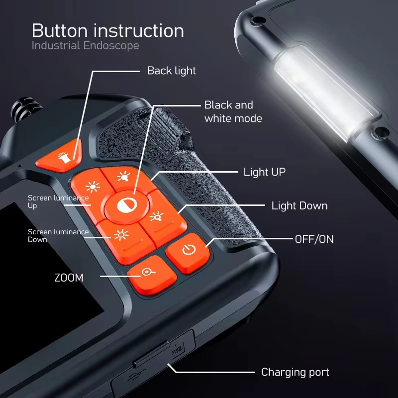 5M cable pipe inspection camera