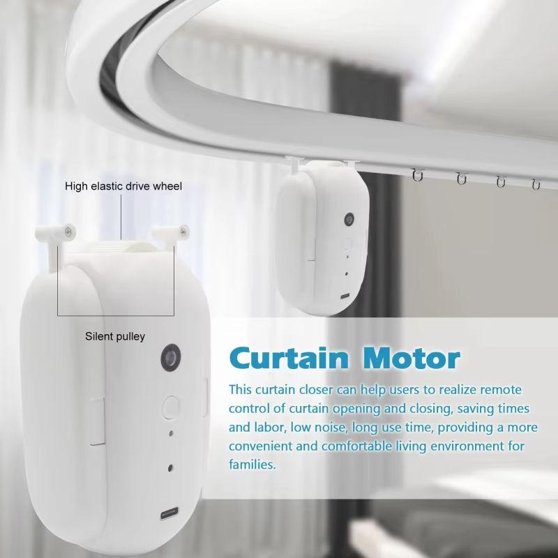 Wifi Tuya Tuya App Voice Control Smart Curtain Motorize