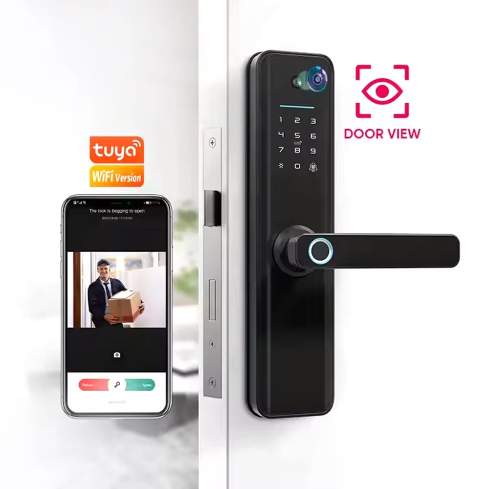 Smart lock door Lock tuya camera