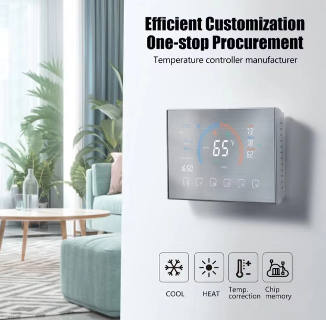 Modbus Programmable Touch Screen Room Thermostat