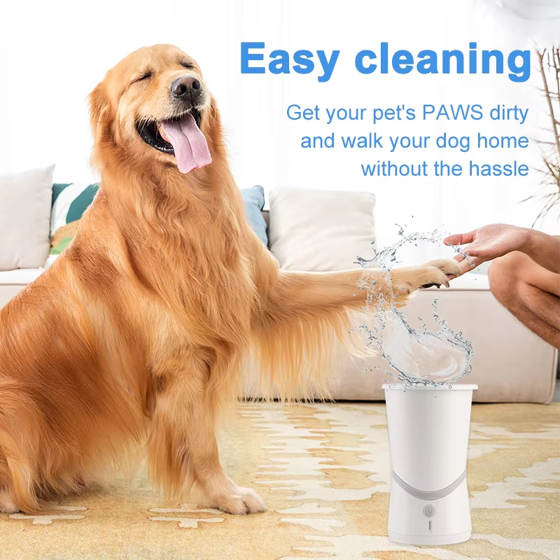 Eco-friendly Silicone Automatic Dog Paw Cleaner