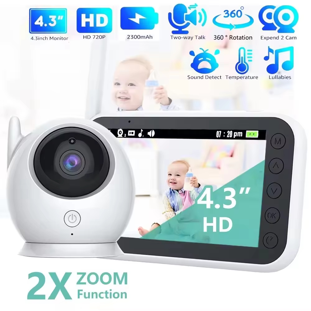 Musical 5inch Monitoring Baby Camera