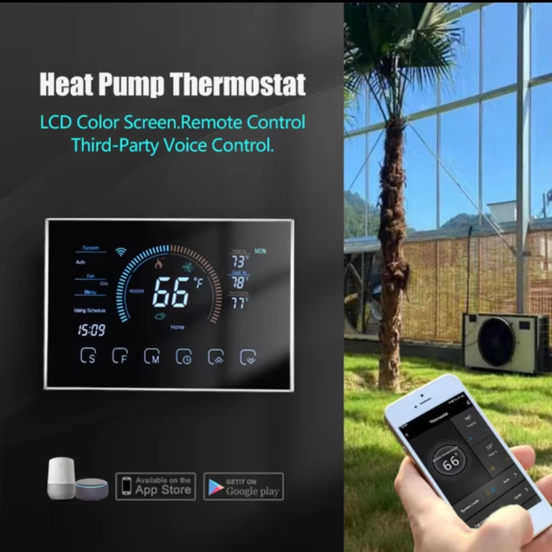 Wireless Wifi Large Screen Room Thermostat