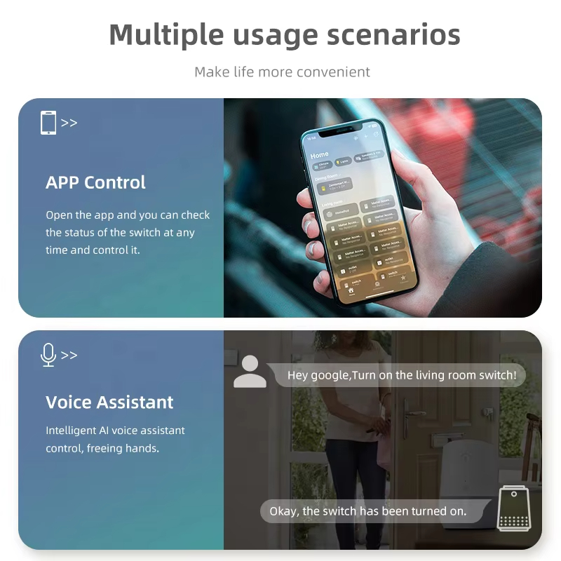 EU standard smart wall switches touch switch