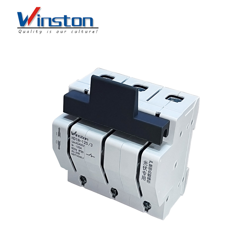 HD1N-125/3 3P Isolator Photovoltaic Knife Switch
