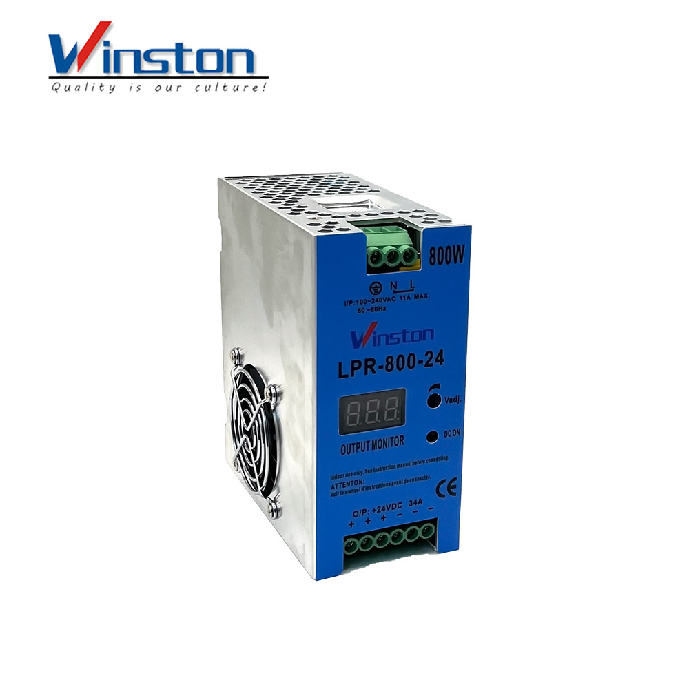 LPR-800 24V 800W LED Display Din Rail Switching Power Supply 