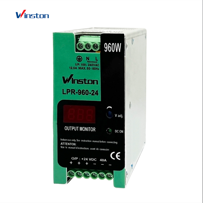 LPR-960 24V 960W 12.5A LED Display Din Rail Switching Power Supply