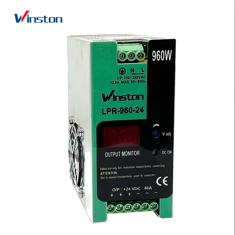 LPR-960 24V 960W 12.5A LED Display Din Rail Switching Power Supply