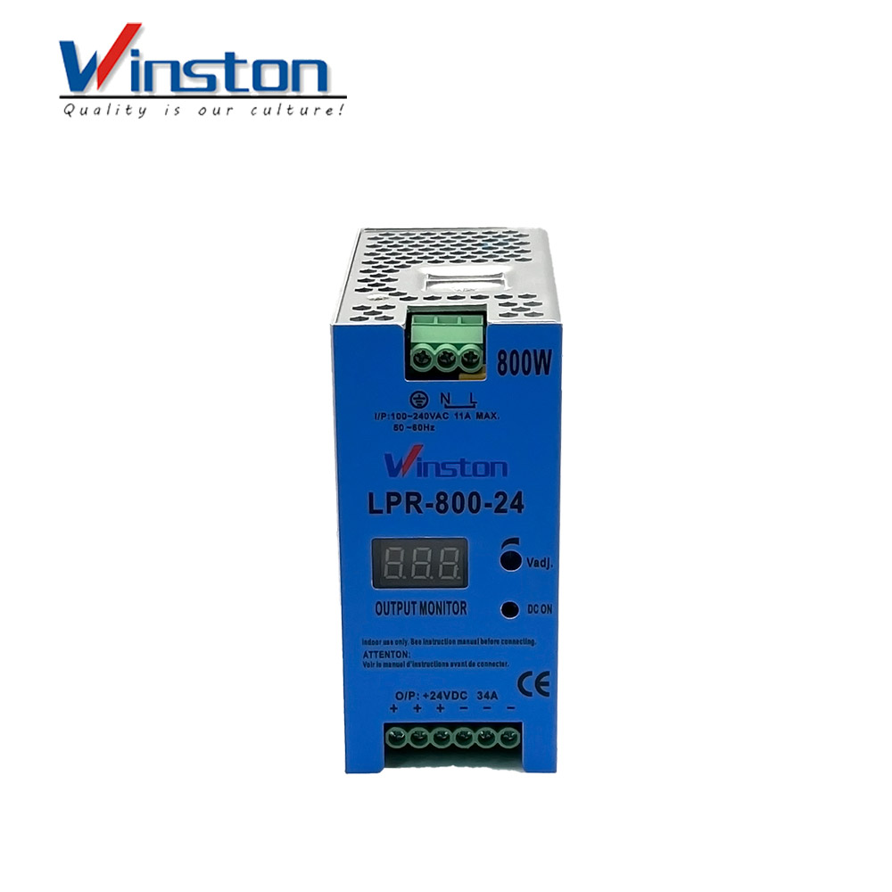 LPR-800 24V 800W LED Display Din Rail Switching Power Supply 
