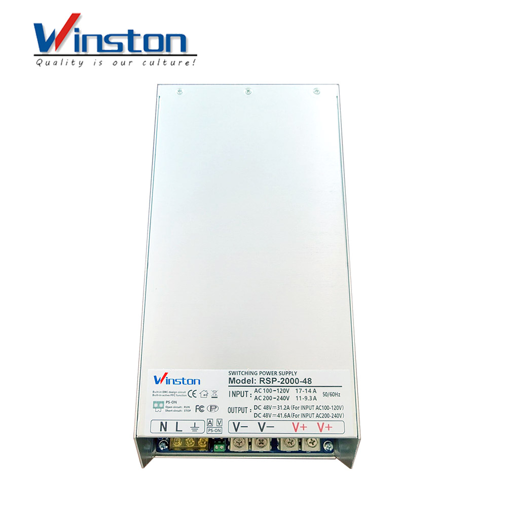 RSP-2000 24V Flat Panel Industrial Switching Power Supply