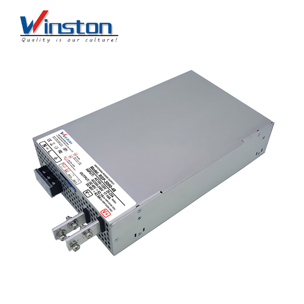 RSP-3000 24V Enclosed Type Flat Panel Industrial Switching Power Supply