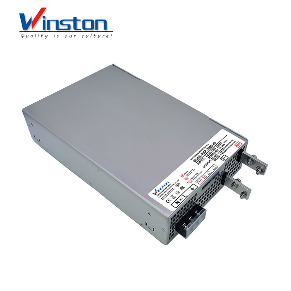 RSP-3000 24V Enclosed Type Flat Panel Industrial Switching Power Supply