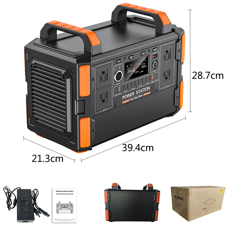 T11 1200W AC Solar Generator Portable Power Supply