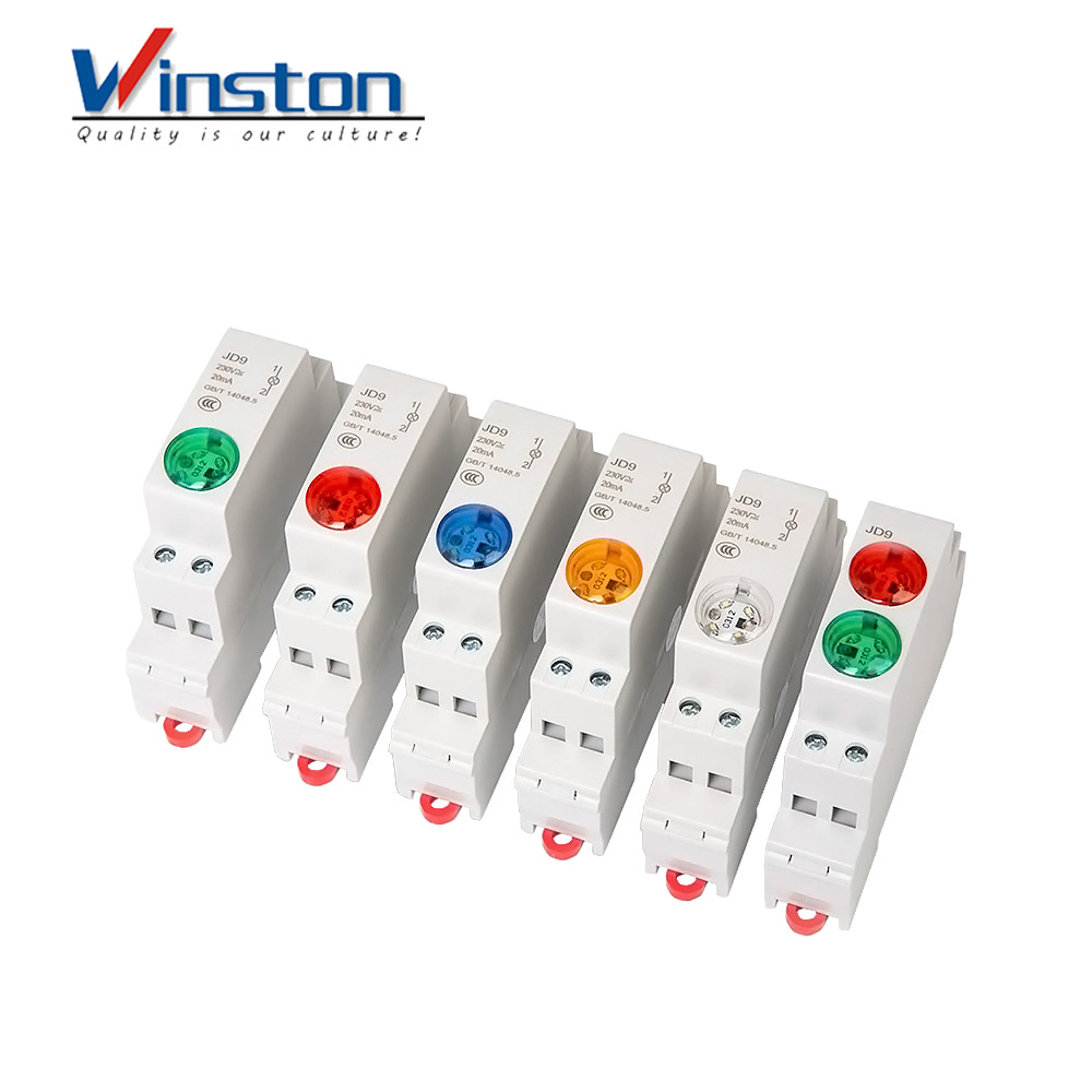 JD9 Din Rail LED Indicator Indicator Light Signal Lamp